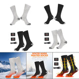 Maxbell Men Heating Socks Winter Socks Breathable for Outdoor Activities Cycling