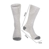 Maxbell Men Heating Socks Winter Socks Breathable for Outdoor Activities Cycling