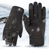 Maxbell Men Winter Gloves Full Finger Mittens for Skiing Motorcycle Backpacking