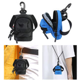 Maxbell Fashion Backpack Durable Purse with Long Strap Outdoor Climbing Hunting Black