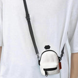 Maxbell Fashion Backpack Durable Purse with Long Strap Outdoor Climbing Hunting Black