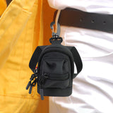 Maxbell Fashion Backpack Durable Purse with Long Strap Outdoor Climbing Hunting Black