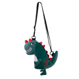 Maxbell Cartoon Dinosaur Doll Shoulder Bag Adjustable for Teens Toddlers