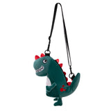 Maxbell Cartoon Dinosaur Doll Shoulder Bag Adjustable for Teens Toddlers