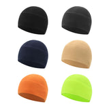 Maxbell Fleece Beanie Hat Winter Lightweight Soft for Snowboard Outdoor Men Women Black