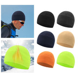 Maxbell Fleece Beanie Hat Winter Lightweight Soft for Snowboard Outdoor Men Women Black