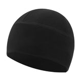 Maxbell Fleece Beanie Hat Winter Lightweight Soft for Snowboard Outdoor Men Women Black