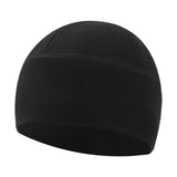 Maxbell Fleece Beanie Hat Winter Lightweight Soft for Snowboard Outdoor Men Women Black