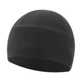 Maxbell Fleece Beanie Hat Winter Lightweight Soft for Snowboard Outdoor Men Women Dark Gray