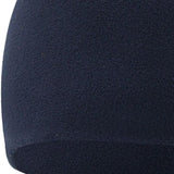 Maxbell Fleece Beanie Hat Winter Lightweight Soft for Snowboard Outdoor Men Women Navy Blue