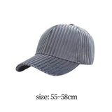 Maxbell Baseball Hat Autumn Winter Headgear Adjustable for Hiking Outdoor Activities Dark Gray