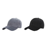 Maxbell Baseball Hat Autumn Winter Headgear Adjustable for Hiking Outdoor Activities Dark Gray