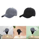 Maxbell Baseball Hat Autumn Winter Headgear Adjustable for Hiking Outdoor Activities Dark Gray