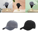 Maxbell Baseball Hat Autumn Winter Headgear Adjustable for Hiking Outdoor Activities Dark Gray