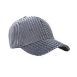 Maxbell Baseball Hat Autumn Winter Headgear Adjustable for Hiking Outdoor Activities Dark Gray