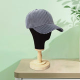 Maxbell Baseball Hat Autumn Winter Headgear Adjustable for Hiking Outdoor Activities Dark Gray