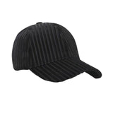 Maxbell Baseball Hat Autumn Winter Headgear Adjustable for Hiking Outdoor Activities Black