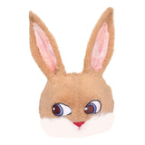 Maxbell 3D Rabbit Masks Half Face Decor for Carnival Costume Accessories Photo Prop