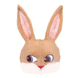 Maxbell 3D Rabbit Masks Half Face Decor for Carnival Costume Accessories Photo Prop