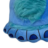 Maxbell Funny Plush Slippers Women Men Warm Winter for Bedroom Kitchen Bathroom Blue