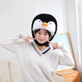 Maxbell Cute Penguin Plush Hat Ski Hat Costume Beanie Accessories for Cosplay Women