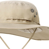 Maxbell Sun Hat Wide Brim Foldable Bucket Hat Sunhat for Summer Travel Fishing Hat M Khaki