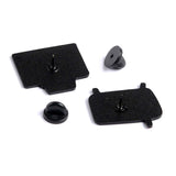 Maxbell 4x Unique Brooch Pins Charm Handcraft Ornament for Backpack Shirt Women Men