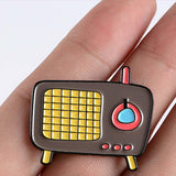 Maxbell 4x Unique Brooch Pins Charm Handcraft Ornament for Backpack Shirt Women Men