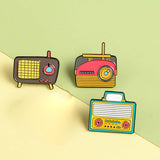 Maxbell 4x Unique Brooch Pins Charm Handcraft Ornament for Backpack Shirt Women Men
