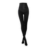 Maxbell Fashion Women Winter Tights Pantyhose Slim Seamless Elasticity Leggings Black 260g