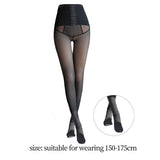 Maxbell Fashion Women Winter Tights Pantyhose Slim Seamless Elasticity Leggings Black Through 260g