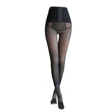 Maxbell Fashion Women Winter Tights Pantyhose Slim Seamless Elasticity Leggings Black Through 260g