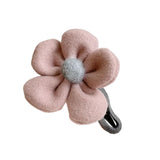 Maxbell Autumn Winter Large Flower Hair Clip Elegant Hairgrips Women Girl Female Pink