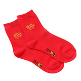 Maxbell Chinese New Year Red Crew Socks Fu Decorative for Sports Bedroom Winter Women