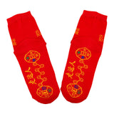 Maxbell New Year Red Socks New Year Festival Supplies Stockings Warm Breathable
