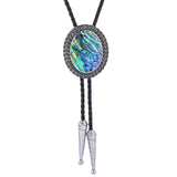 Maxbell Vintage Bolo Tie Pendant Handmade Cowboy Necktie for Photo Bridal Christmas