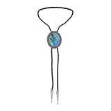 Maxbell Vintage Bolo Tie Pendant Handmade Cowboy Necktie for Photo Bridal Christmas