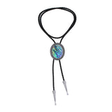 Maxbell Vintage Bolo Tie Pendant Handmade Cowboy Necktie for Photo Bridal Christmas