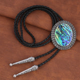 Maxbell Vintage Bolo Tie Pendant Handmade Cowboy Necktie for Photo Bridal Christmas