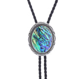Maxbell Vintage Bolo Tie Round Shape Necktie Costume for Party Anniversary Cosplay