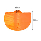 Maxbell Cute Cartoon Cloak Cosplay Costume Flannel Cape Warm Blanket Orange