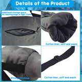 Maxbell Football Hand Warmer Soft with Belt Bag Windproof for Running Golf Cycling