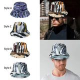 Maxbell Trendy Faux Plush Bucket Hat Fisherman Caps Casual Headwear Winter Hats StyleA