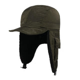 Maxbell Winter Cap Adults Baseball Hat with Earflaps for Running Hunting Climbing Dark Green