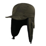 Maxbell Winter Cap Adults Baseball Hat with Earflaps for Running Hunting Climbing Dark Green