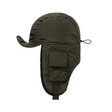 Maxbell Winter Cap Adults Baseball Hat with Earflaps for Running Hunting Climbing Dark Green