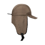 Maxbell Winter Cap Adults Baseball Hat with Earflaps for Running Hunting Climbing Khaki