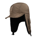 Maxbell Winter Cap Adults Baseball Hat with Earflaps for Running Hunting Climbing Khaki