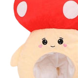 Maxbell Plush Mushroom Hat Party Hats Cosplay Headwear Headdress Stuffed Toy Selfie