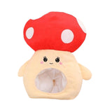 Maxbell Plush Mushroom Hat Party Hats Cosplay Headwear Headdress Stuffed Toy Selfie